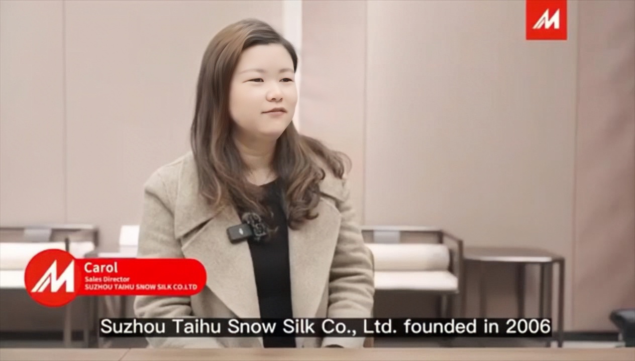 Ms Cao from Taihu Snow's Overseas Department