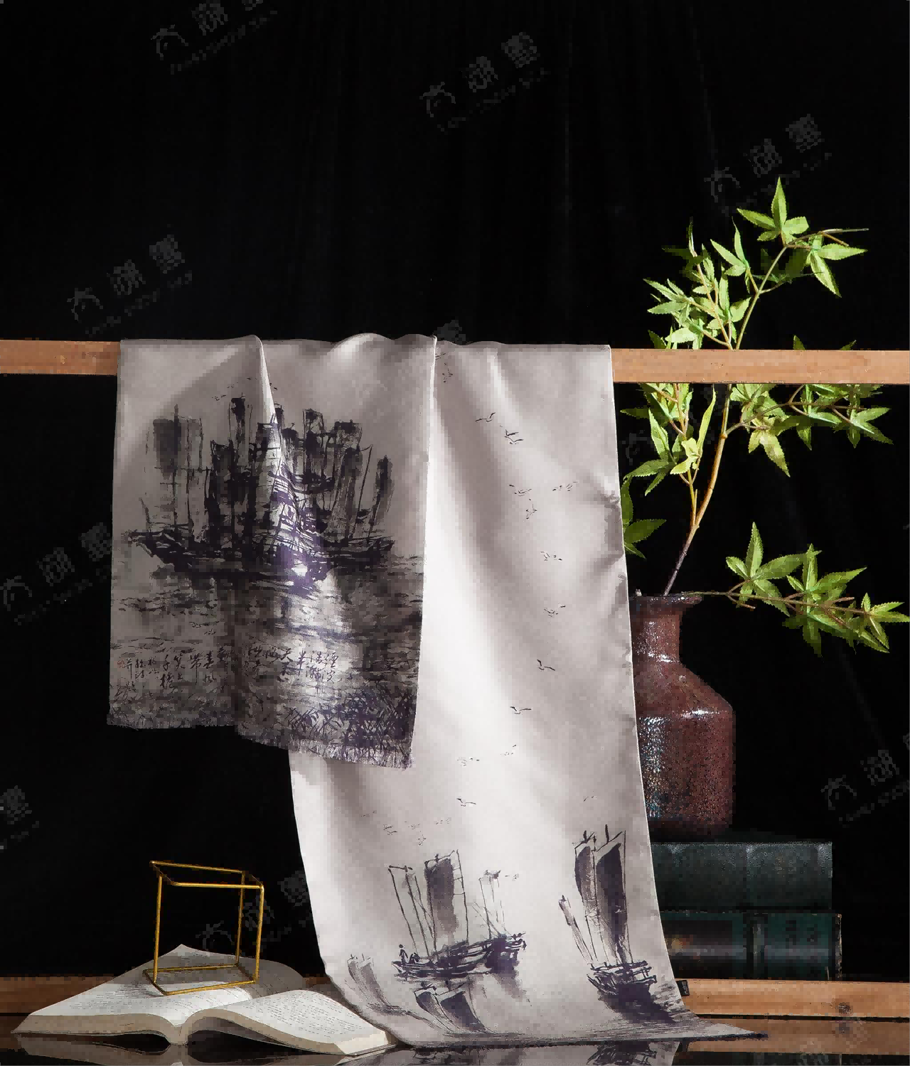 Men's Silk Scarf Series (1)