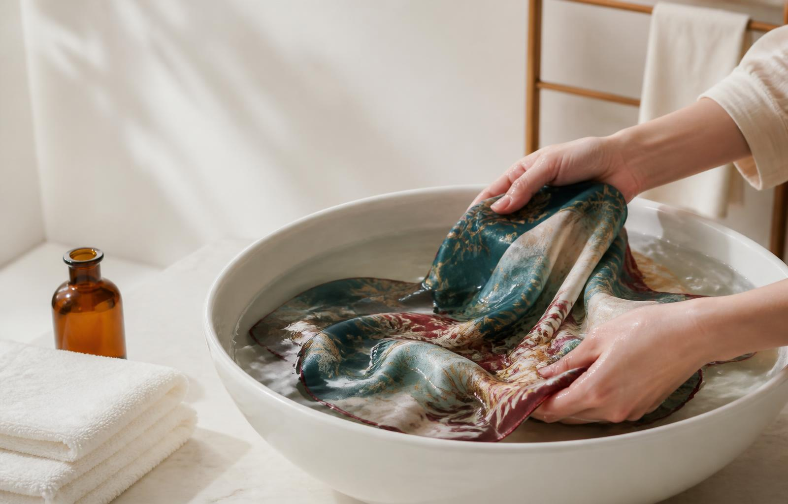 wash silk