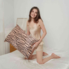 New Printed zebra silk pillowcase