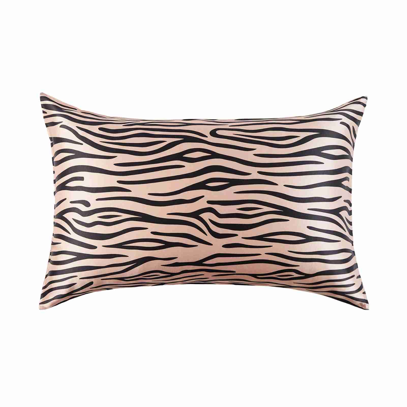 New Printed zebra silk pillowcase