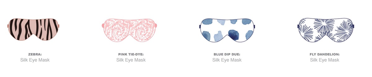 printing silk eye mask series