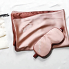 Wholesale Custom silk pillowcase and eye mask