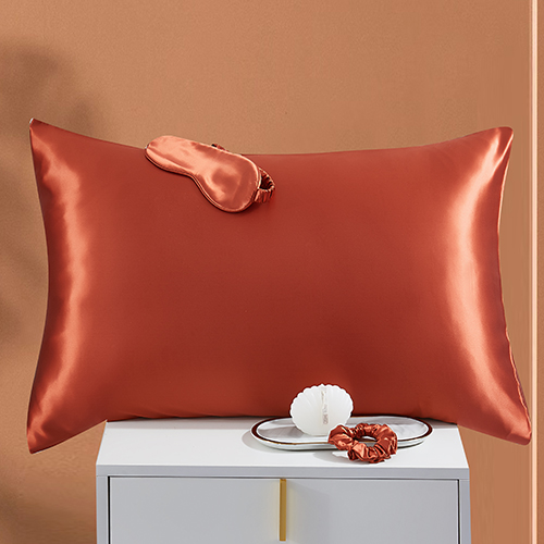 Stock 22mm luxury zipped 100% Mulberry Silk Pillowcase 