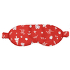 19mm Printed 100% Mulberry Silk Eye Mask for Christmas gift