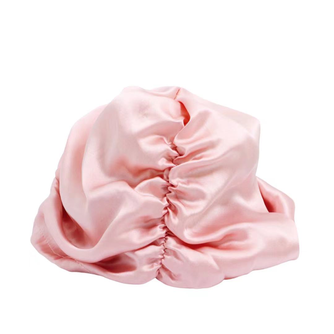100% Mulberry Silk Bonnet Turban with Knot Wholesale Price