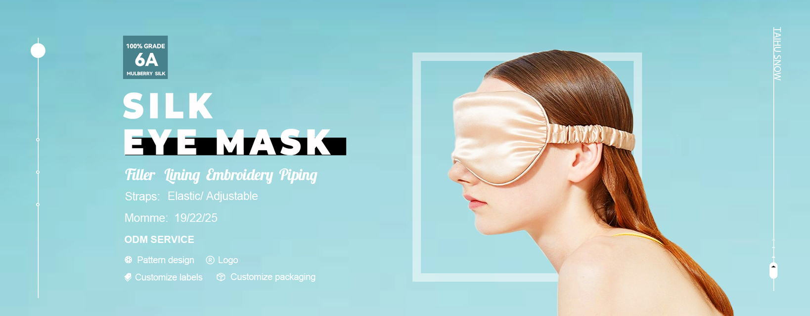Silk eye mask