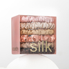 Bulk Skinny 100% Pure Mulberry Silk Scrunchies for Girls