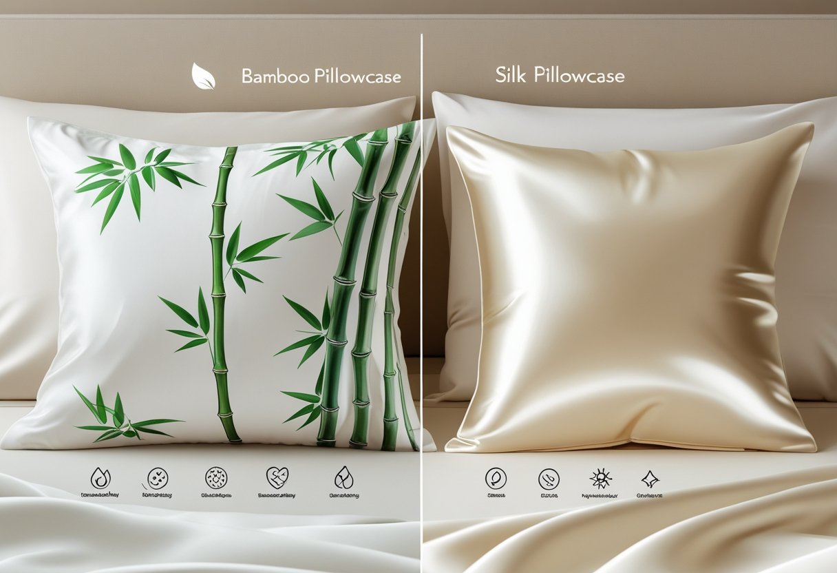 Bamboo vs. Silk Pillowcase: Which is Best for You?