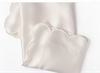 Scalloped Silk Pillowcase Set | Luxury Mulberry Scalloped Pillow cases | Taihu Snow