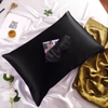 Wholesale Custom silk pillowcase and eye mask