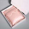 Portable Silk Travel Pillow and Silk Eye Mask Set for Travel