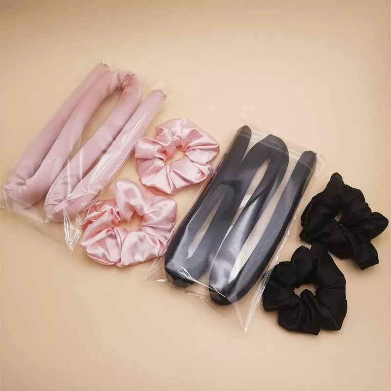 silk heatless hair curler