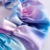 100% Tie-dye Printed Mulberry Silk Bonnet Turban Wholesale Price