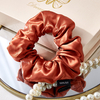 Wholesale Bulk Price 19/22/25mm Mulberry Silk Large Scrunchies for Girls