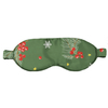 Ready To Ship 19mm Printed 100% Mulberry Silk Eye Mask for Christmas gift