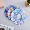 100% Tie-dye Printed Mulberry Silk Bonnet Turban Wholesale Price