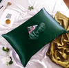 Wholesale Custom silk pillowcase and eye mask