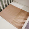 Wholesale Silk Crib Sheet Set: Organic Mulberry Silk Fitted Crib Sheet with Baby Pillowcase, Soft Breathable Baby Bedding Set Bulk - Taihu Snow Silk