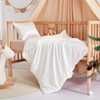 Wholesale Mulberry Silk Crib Sheets for Baby Bassinet & Mini Crib, Organic 19/22 Momme Real Silk Fitted Crib Sheet Bulk Supply - Taihu Snow Silk