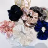 wholesale 100% mulberry silk scrunchies premium silk hair ties