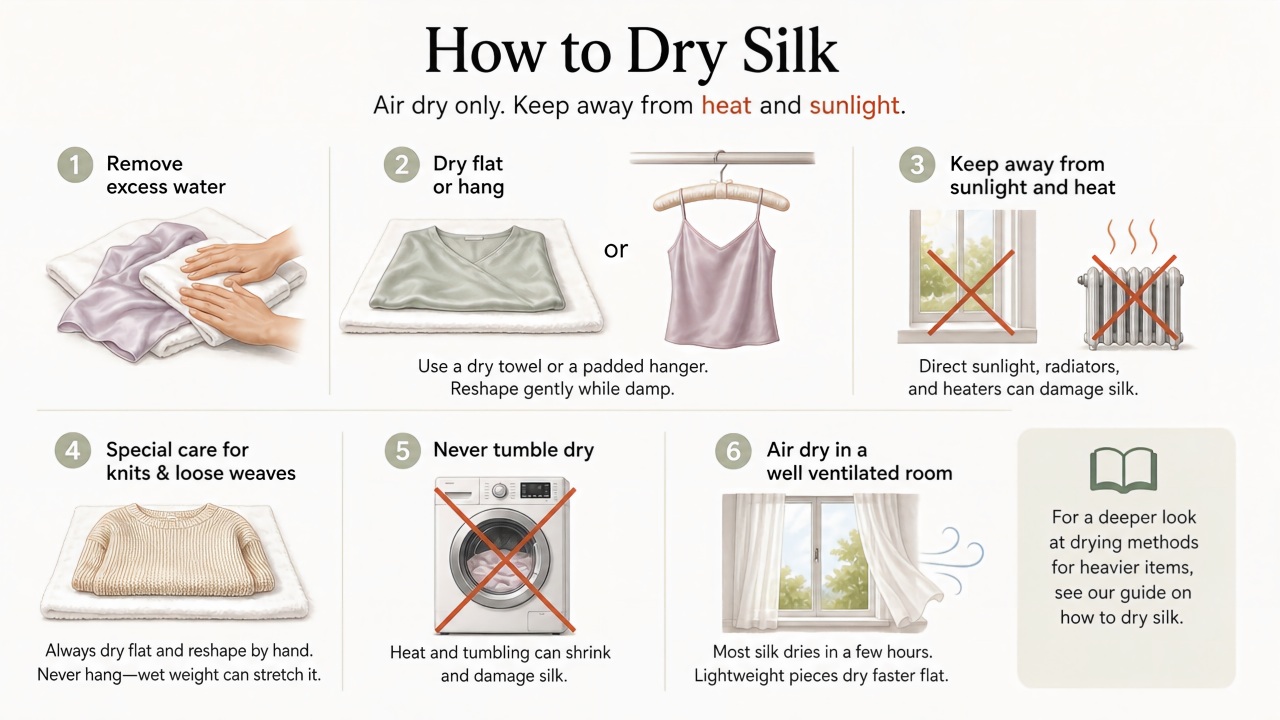 how-to-dry-silk