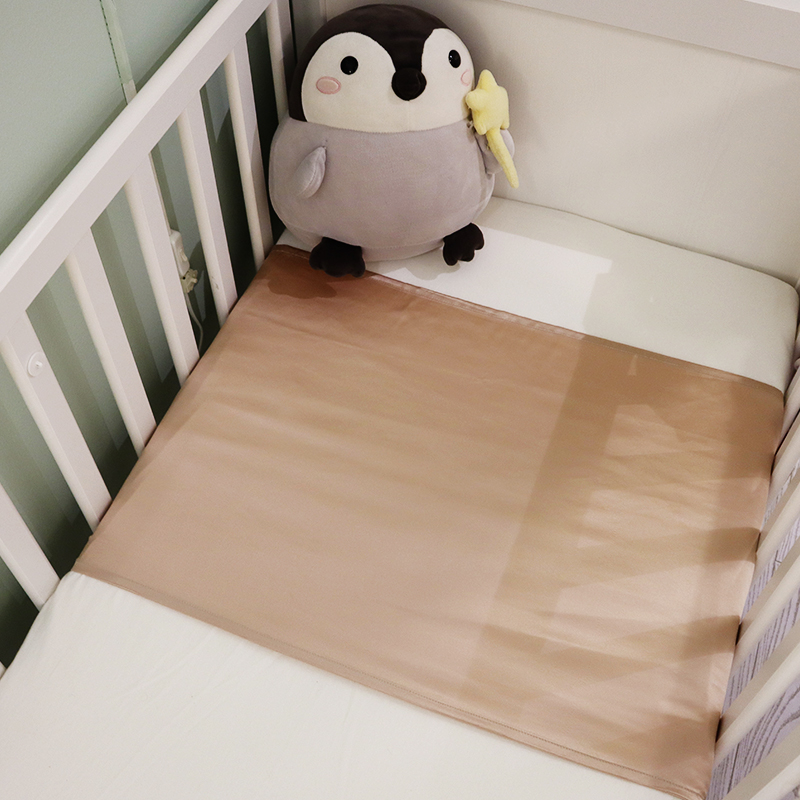Wholesale Silk Crib Sheet Set: Organic Mulberry Silk Fitted Crib Sheet with Baby Pillowcase, Soft Breathable Baby Bedding Set Bulk - Taihu Snow Silk