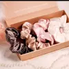 wholesale 100% mulberry silk scrunchies premium silk hair ties